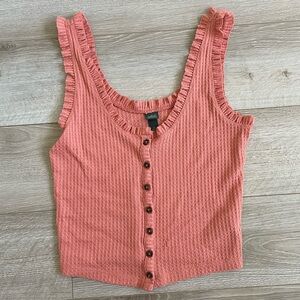 Wild Fable Ruffle Tank Top, XS